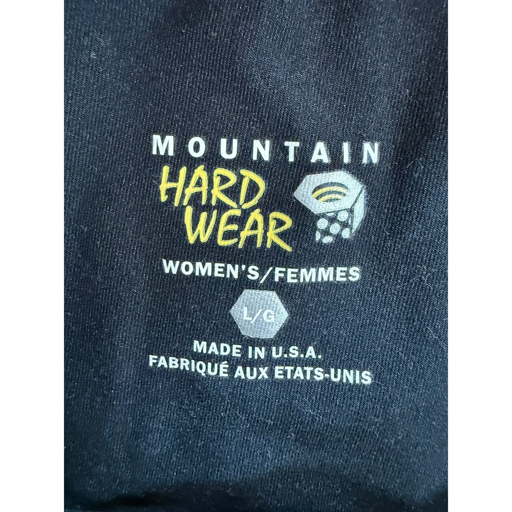 Mountain Hardwear Womens Black Athletic Pants OL1708 Size Large Made in USA - Picture 3 of 9